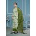 Picture of Organza Dark Sea Green Straight Cut Salwar Kameez