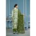 Picture of Organza Dark Sea Green Straight Cut Salwar Kameez