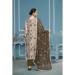 Picture of Fascinating Organza Grey Straight Cut Salwar Kameez