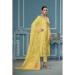 Picture of Organza Burly Wood Straight Cut Salwar Kameez