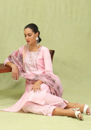 Picture of Radiant Silk Misty Rose Readymade Salwar Kameez