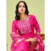 Picture of Ideal Silk Deep Pink Readymade Salwar Kameez
