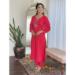 Picture of Elegant Rayon Crimson Readymade Salwar Kameez
