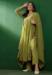 Picture of Rayon Dark Olive Green Readymade Salwar Kameez