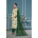 Picture of Chiffon Dark Khaki Straight Cut Salwar Kameez