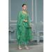 Picture of Exquisite Chiffon Sea Green Straight Cut Salwar Kameez
