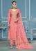 Picture of Cotton Dark Salmon Straight Cut Salwar Kameez