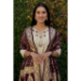 Picture of Enticing Silk Beige Readymade Salwar Kameez