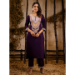 Picture of Superb Rayon Purple Readymade Salwar Kameez