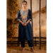 Picture of Rayon Dark Slate Grey Readymade Salwar Kameez