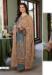 Picture of Georgette Slate Grey Straight Cut Salwar Kameez