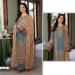 Picture of Georgette Slate Grey Straight Cut Salwar Kameez