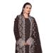 Picture of Ideal Georgette Black Straight Cut Salwar Kameez