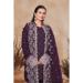 Picture of Georgette Dark Olive Green Straight Cut Salwar Kameez