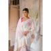 Picture of Beautiful Cotton Off White Saree