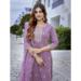 Picture of Graceful Chiffon Purple Readymade Salwar Kameez