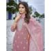 Picture of Fine Chiffon Rosy Brown Readymade Salwar Kameez