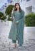 Picture of Comely Chiffon Steel Blue Readymade Salwar Kameez