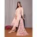Picture of Graceful Chiffon Pink Readymade Salwar Kameez