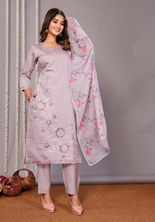 Picture of Admirable Chiffon Thistle Readymade Salwar Kameez