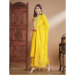 Picture of Cotton & Silk Golden Readymade Salwar Kameez
