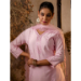 Picture of Pleasing Silk Rosy Brown Readymade Salwar Kameez