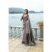 Picture of Statuesque Silk Grey Saree