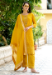 Picture of Rayon & Silk Orange Readymade Salwar Kameez