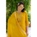 Picture of Rayon & Silk Orange Readymade Salwar Kameez