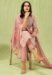Picture of Rayon & Silk Indian Red Readymade Salwar Kameez