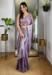 Picture of Exquisite Silk Slate Grey Saree