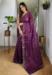 Picture of Shapely Silk Dim Gray Saree
