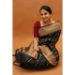 Picture of Ideal Silk Black Saree