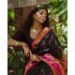 Picture of Alluring Silk Black Saree