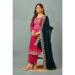 Picture of Wonderful Rayon Crimson Readymade Salwar Kameez
