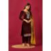 Picture of Admirable Rayon Maroon Readymade Salwar Kameez