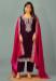 Picture of Taking Rayon Saddle Brown Readymade Salwar Kameez