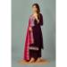 Picture of Taking Rayon Saddle Brown Readymade Salwar Kameez
