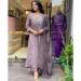 Picture of Taking Chiffon Violet Readymade Salwar Kameez