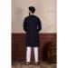 Picture of Magnificent Silk Black Kurtas