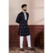 Picture of Magnificent Silk Black Kurtas