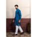 Picture of Ideal Silk Teal Kurtas