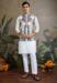 Picture of Wonderful Silk White Kurtas