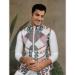 Picture of Wonderful Silk White Kurtas