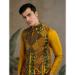 Picture of Beautiful Silk Dark Golden Rod Kurtas