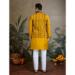 Picture of Beautiful Silk Dark Golden Rod Kurtas