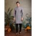 Picture of Bewitching Silk Grey Kurtas