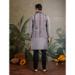 Picture of Bewitching Silk Grey Kurtas