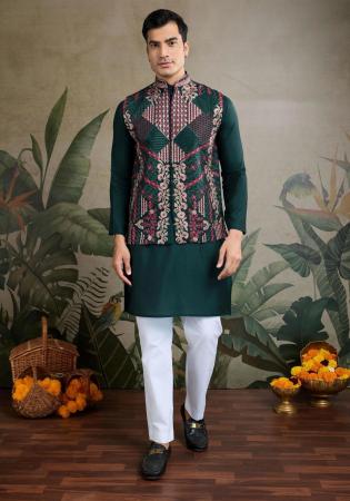 Picture of Appealing Silk Dark Slate Grey Kurtas