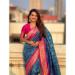 Picture of Classy Silk Midnight Blue Saree